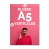 Flyers A6 orientación vertical