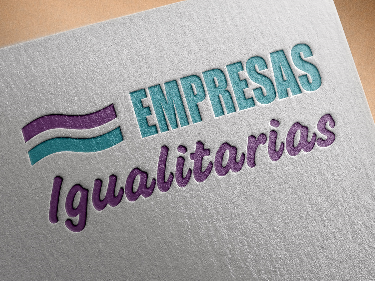 Diseño de logotipo para Empresas Igualitarias - Diseño gráfico en Toledo