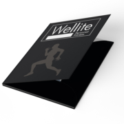 Diseño e Impresión de Carpeta para Wellite Fitness - Diseño Gráfico en Toledo