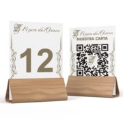 Diseño de tarjeta con código QR para el Restaurante Finca del Greco - Diseño Gráfico en Toledo