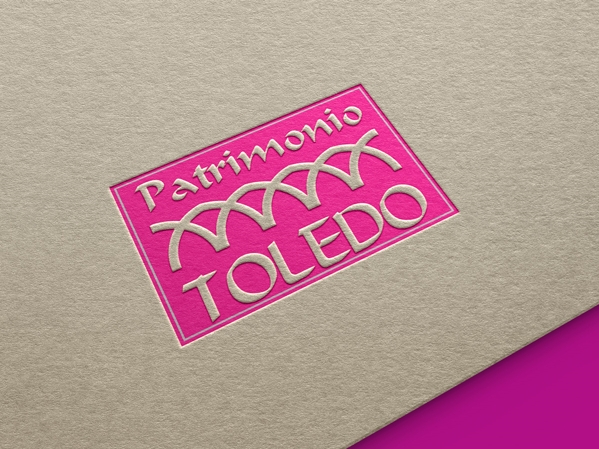 Diseño de logotipo para Patrimonio Toledo - Diseño gráfico en Toledo