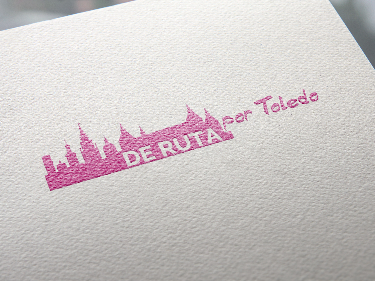 Diseño de logotipo para De Ruta por Toledo - Diseño gráfico en Toledo