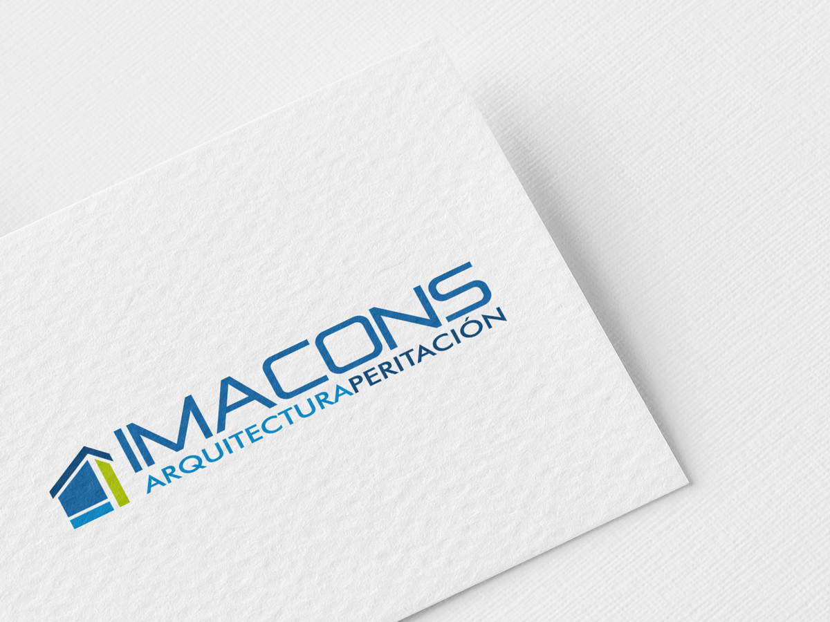 Diseño de logotipo para Imacons - Diseño gráfico en Toledo