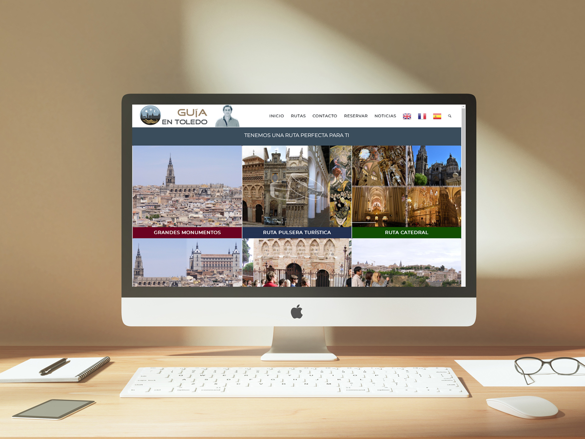 Diseño de página web para Guía en Toledo - Diseño web en Toledo