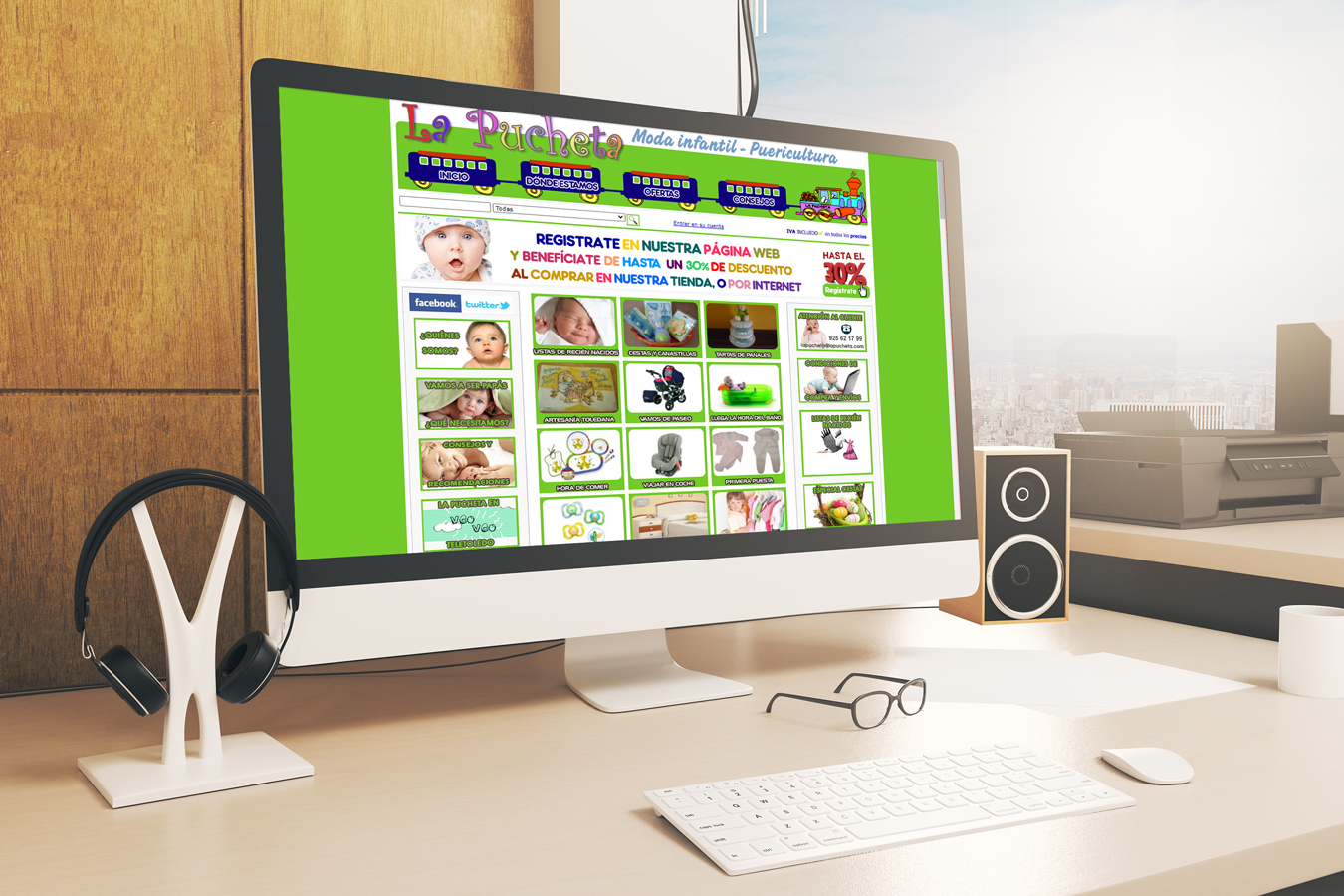 Diseño de página web para La Pucheta - Diseño web en Toledo